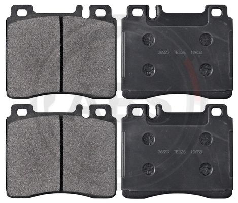 ABS Komplet kočionih obloga, disk-kočnica