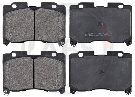 ABS Komplet kočionih obloga, disk-kočnica