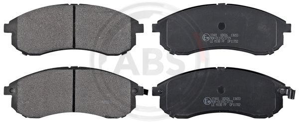 ABS Komplet kočionih obloga, disk-kočnica