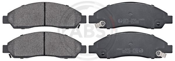 ABS Komplet kočionih obloga, disk-kočnica