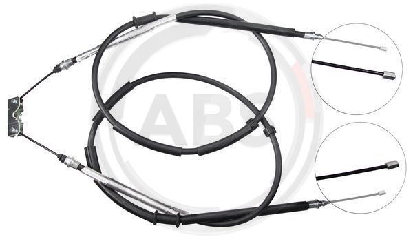 ABS Uže, parkirna kočnica