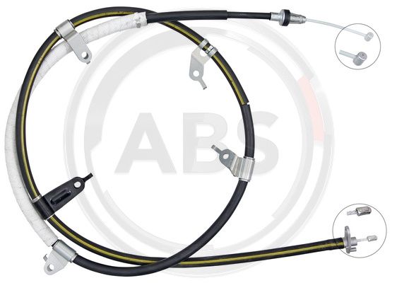 ABS Uže, parkirna kočnica