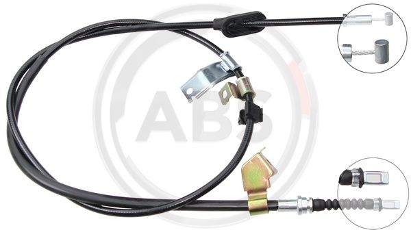 ABS Uže, parkirna kočnica