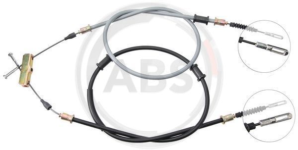 ABS Uže, parkirna kočnica