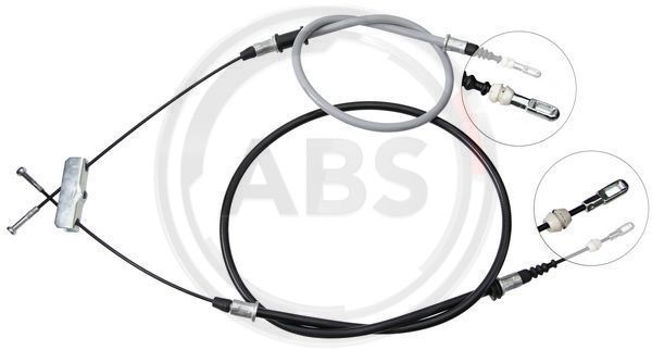 ABS Uže, parkirna kočnica