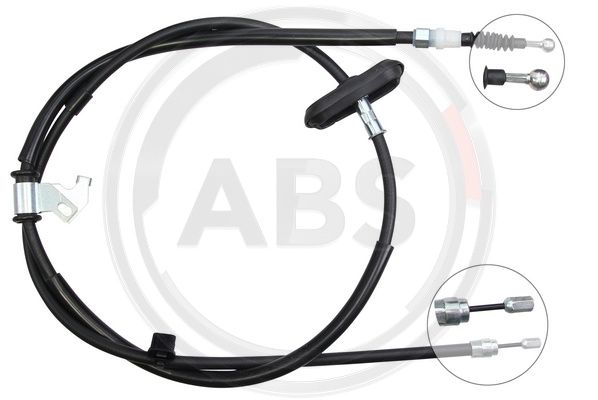 ABS Uže, parkirna kočnica