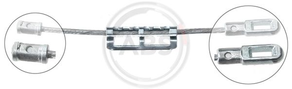 ABS Uže, parkirna kočnica