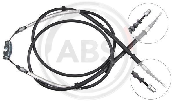 ABS Uže, parkirna kočnica