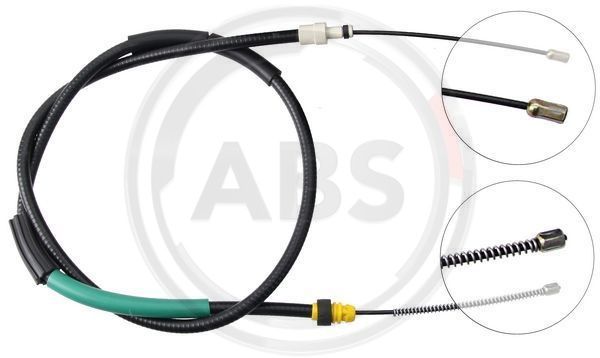 ABS Uže, parkirna kočnica