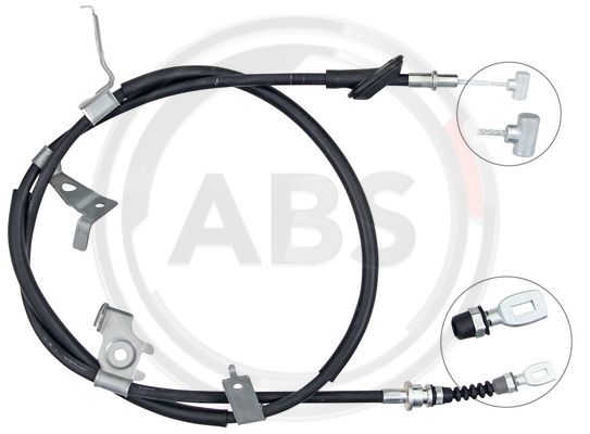 ABS Uže, parkirna kočnica