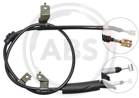 ABS Uže, parkirna kočnica