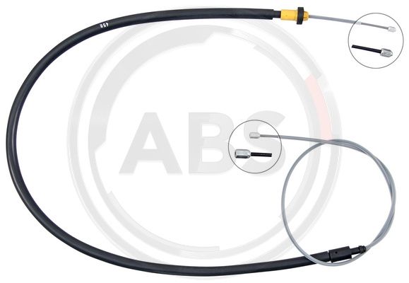 ABS Uže, parkirna kočnica