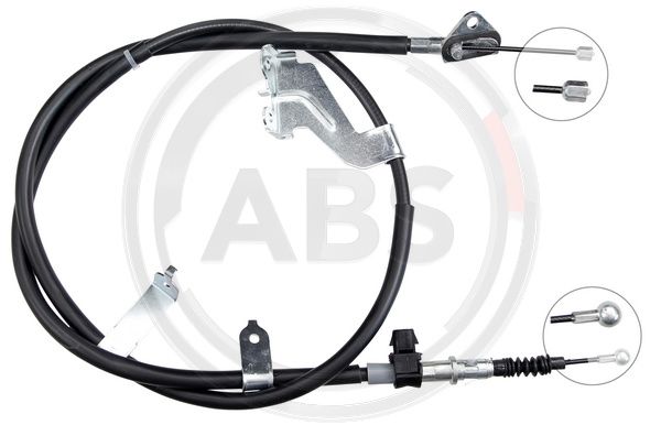 ABS Uže, parkirna kočnica