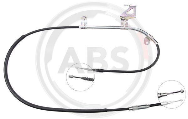 ABS Uže, parkirna kočnica