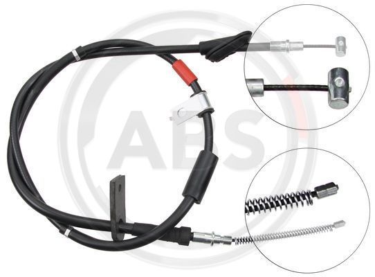 ABS Uže, parkirna kočnica