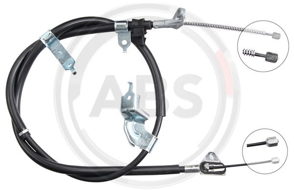 ABS Uže, parkirna kočnica