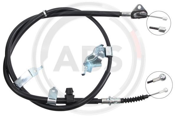 ABS Uže, parkirna kočnica