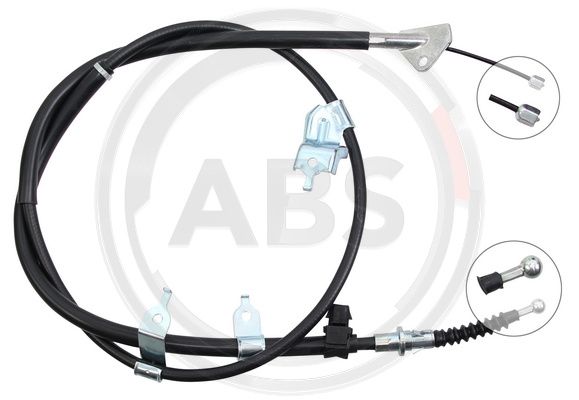 ABS Uže, parkirna kočnica