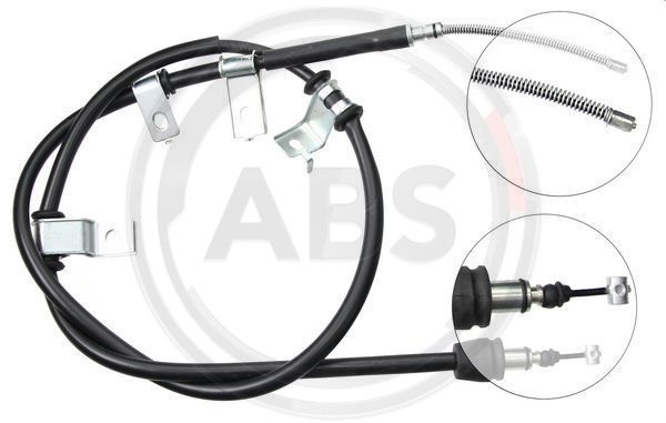 ABS Uže, parkirna kočnica