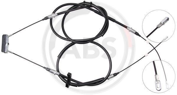 ABS Uže, parkirna kočnica