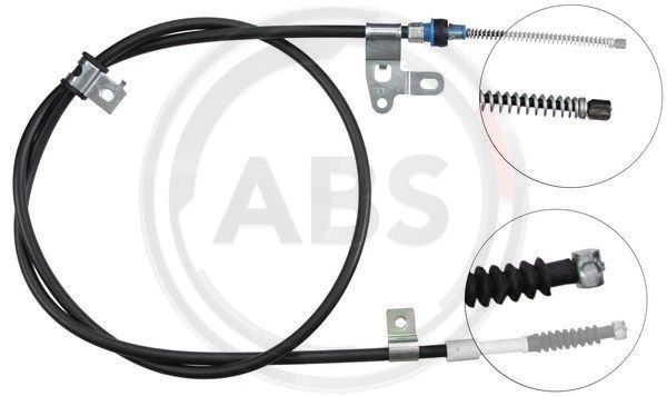 ABS Uže, parkirna kočnica