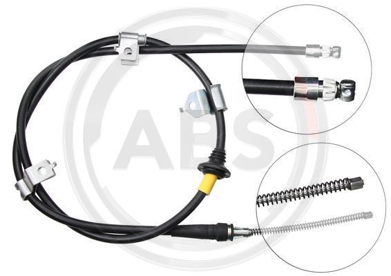 ABS Uže, parkirna kočnica