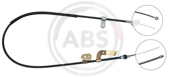 ABS Uže, parkirna kočnica