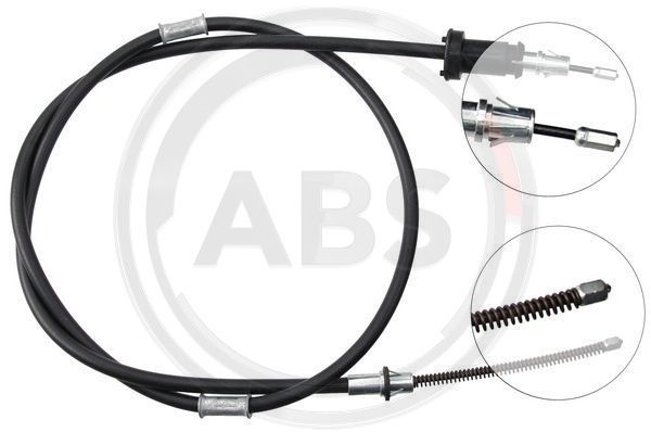 ABS Uže, parkirna kočnica