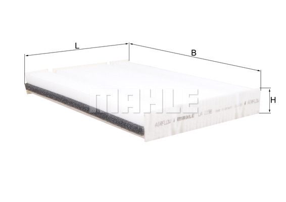 MAHLE ORIGINAL Filtar, zrak unutarnjeg prostora