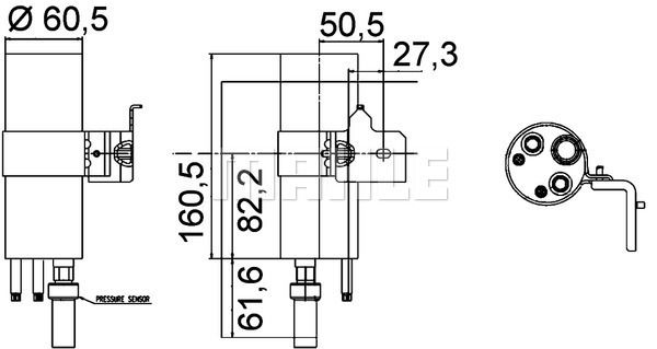 MAHLE Isušivač, klimauređaj