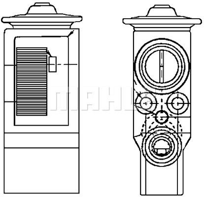 MAHLE Ekspanzijski ventil, klimauređaj