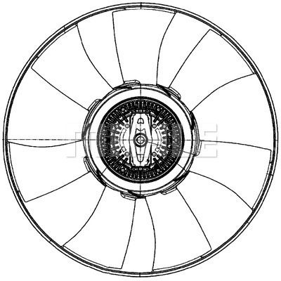 MAHLE Ventilator, hlađenje motora