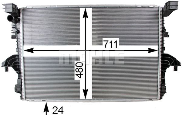 MAHLE Hladnjak, hlađenje motora