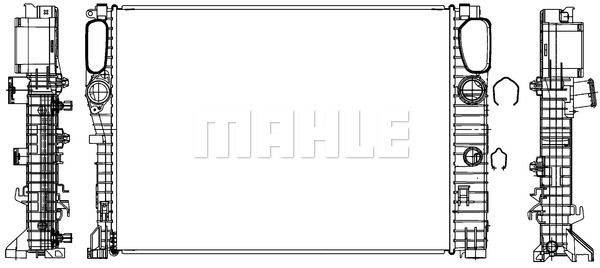 MAHLE Hladnjak, hlađenje motora