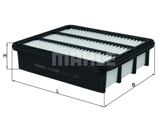 MAHLE ORIGINAL Filter za zrak