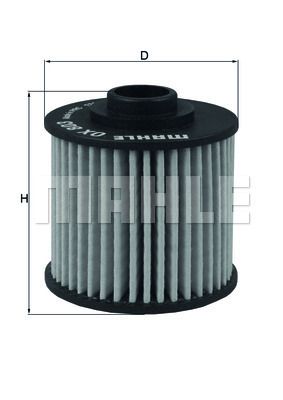 MAHLE ORIGINAL Filter za ulje