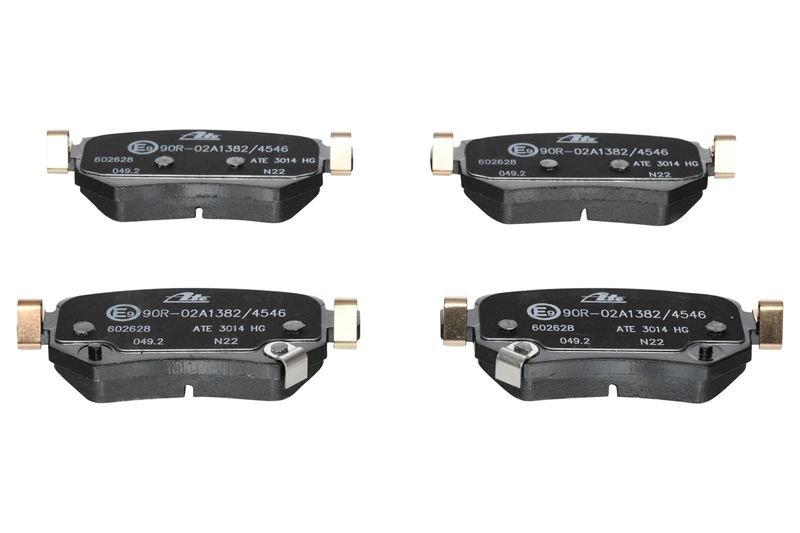 ATE Komplet kočnih obloga, disk kočnica