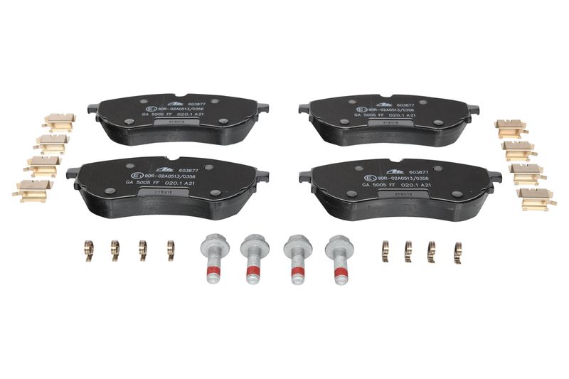 ATE Komplet kočionih obloga, disk-kočnica