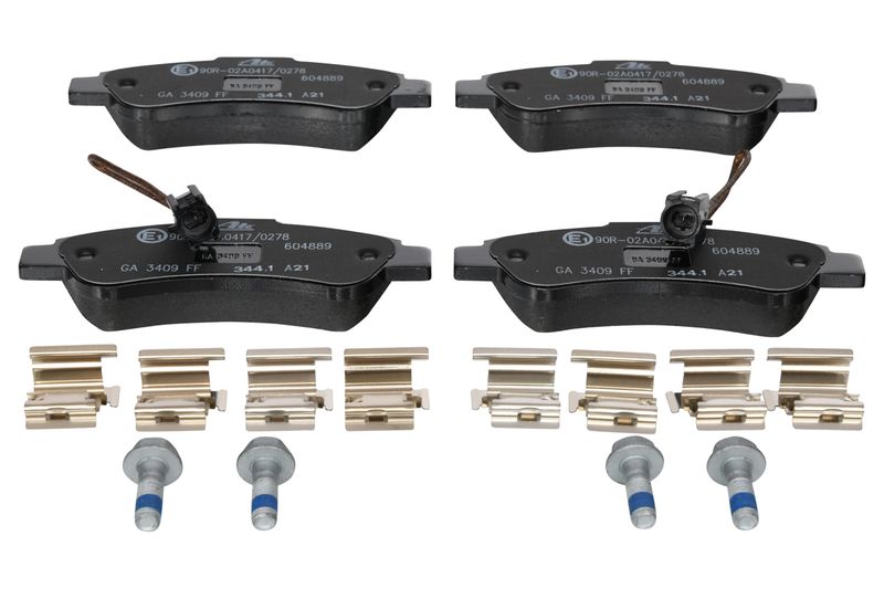 ATE Komplet kočionih obloga, disk-kočnica