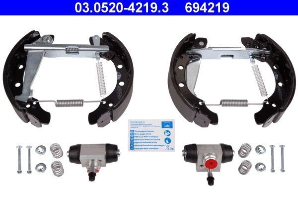 ATE Komplet kočionih papuča