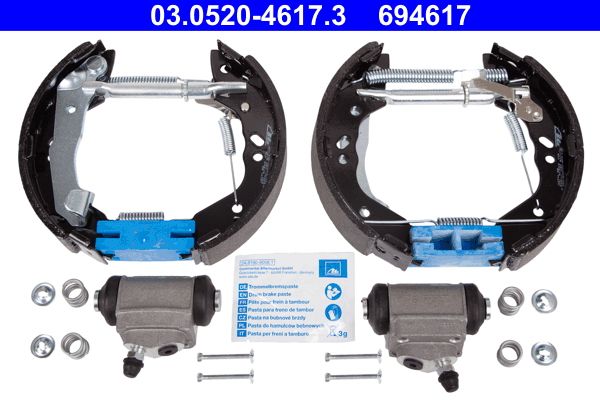 ATE Komplet kočionih papuča