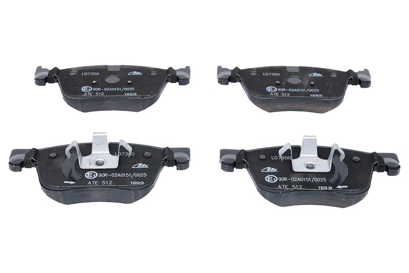 ATE Komplet kočionih obloga, disk-kočnica