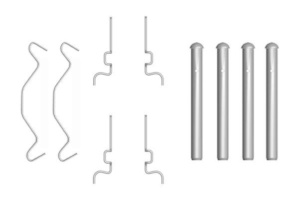 Bosch Komplet dodatne opreme, obloga disk-kočnice