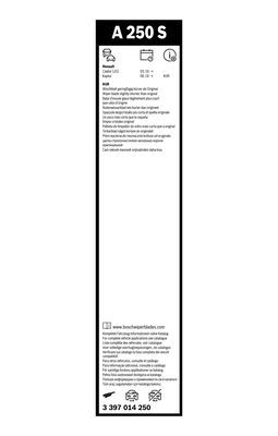 Bosch Metlica brisača