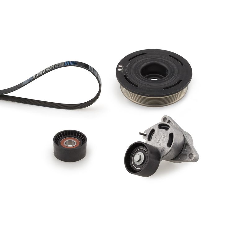 GATES Komplet klinastog rebrastog remena