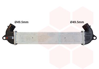 VAN WEZEL Hladnjak zraka punjenja