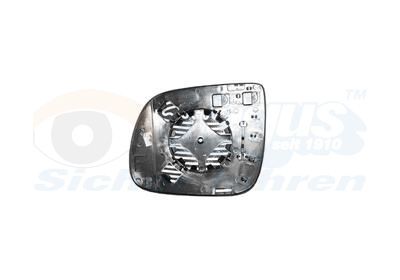 VAN WEZEL Staklo za retrovizor, vanjski retrovizor