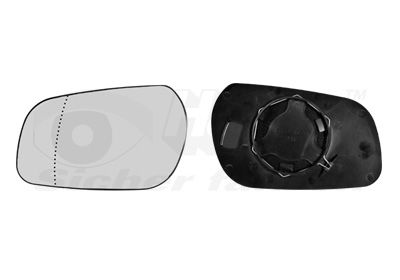 VAN WEZEL Staklo zrcala, vanjsko zrcalo