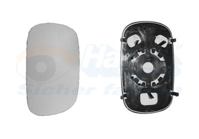 VAN WEZEL Staklo za retrovizor, vanjski retrovizor