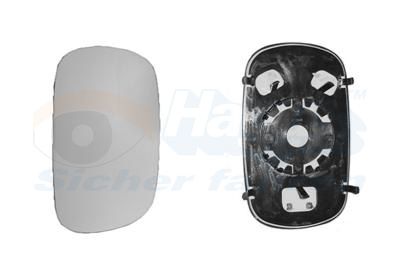 VAN WEZEL Staklo zrcala, vanjsko zrcalo